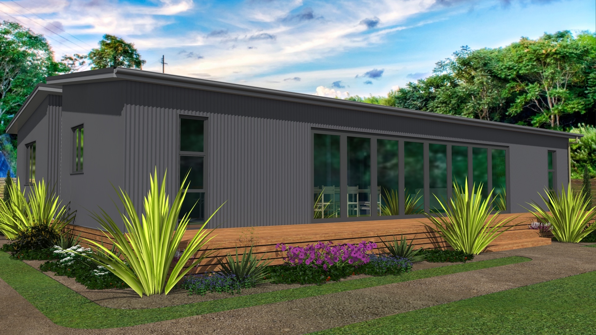 Herbert 3 bedroom prefab house