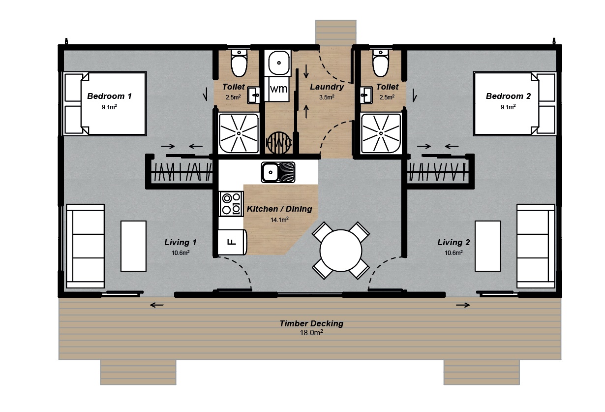 farm staff house floorplan
