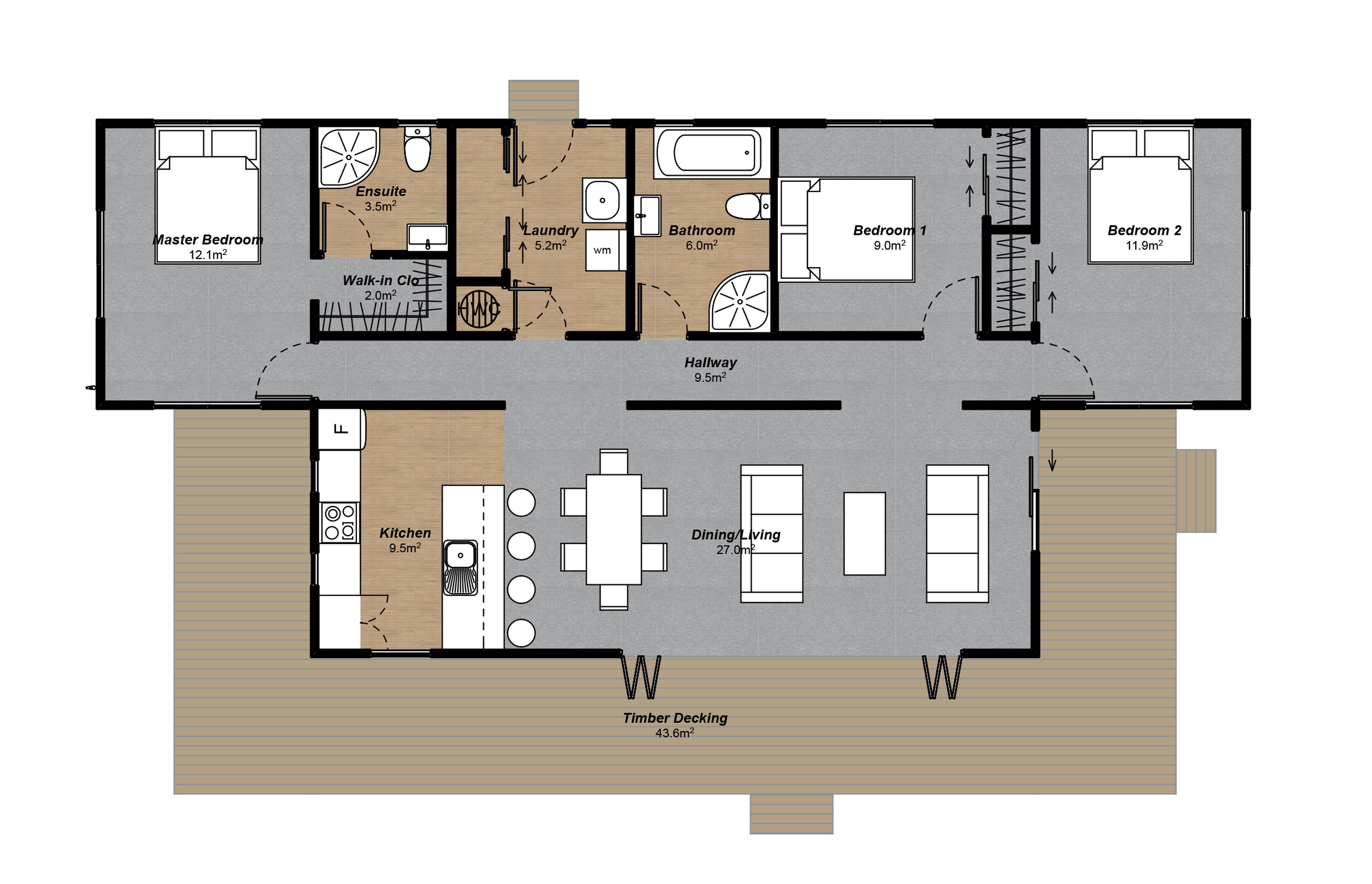Taieri Floorplan