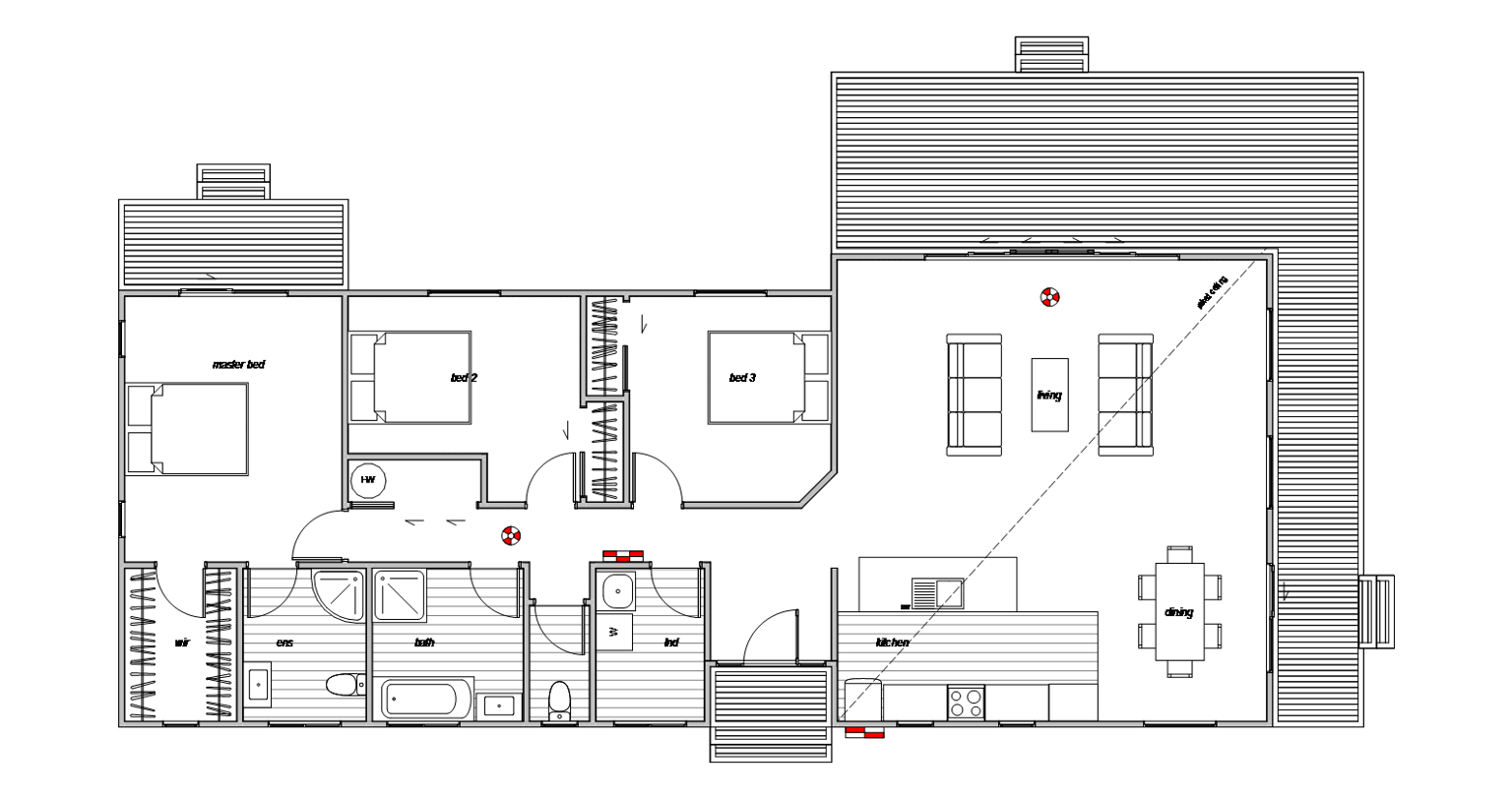 3-bedroom house