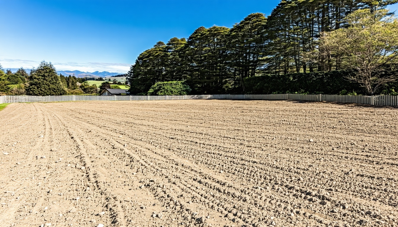 A plot of NZ land, ready for a new home