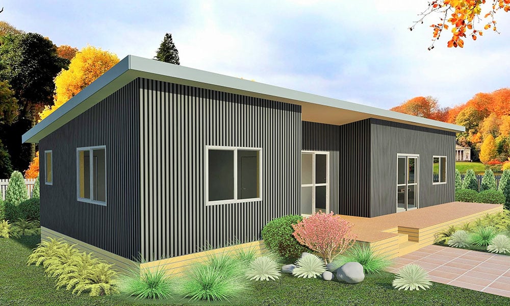 Genius 2 Bedroom Prefabricated Houses Genius 2 Bedroom Prefabricated Houses