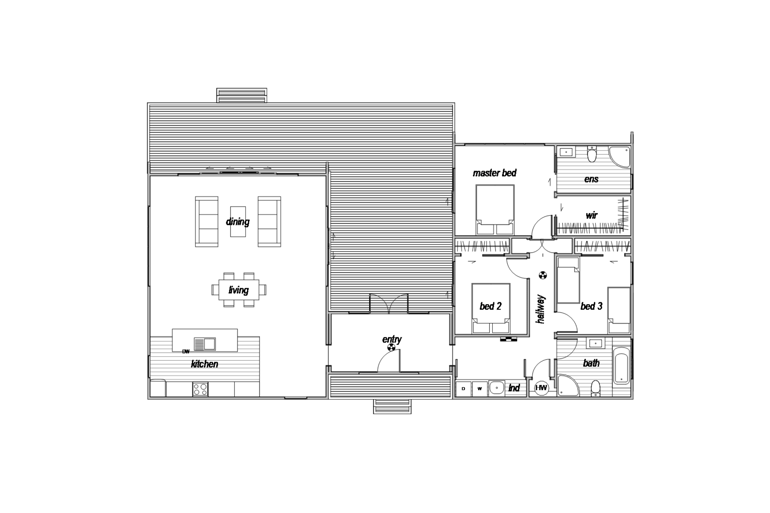 Modular floorplan: Benmore