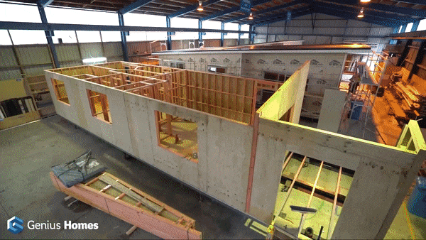 Inside the Genius Homes prefab factory