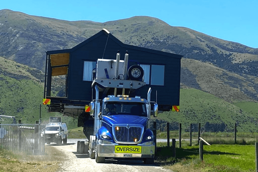 Modular home delivery