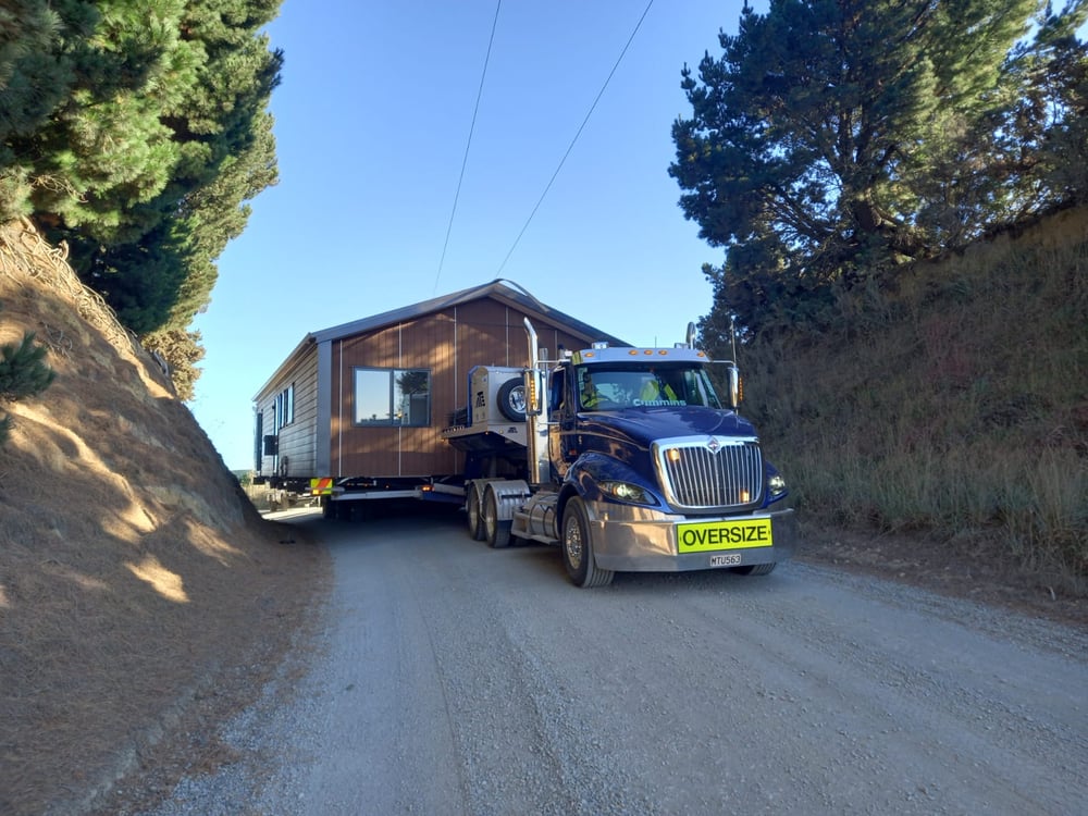 Transporting prefab homes NZ