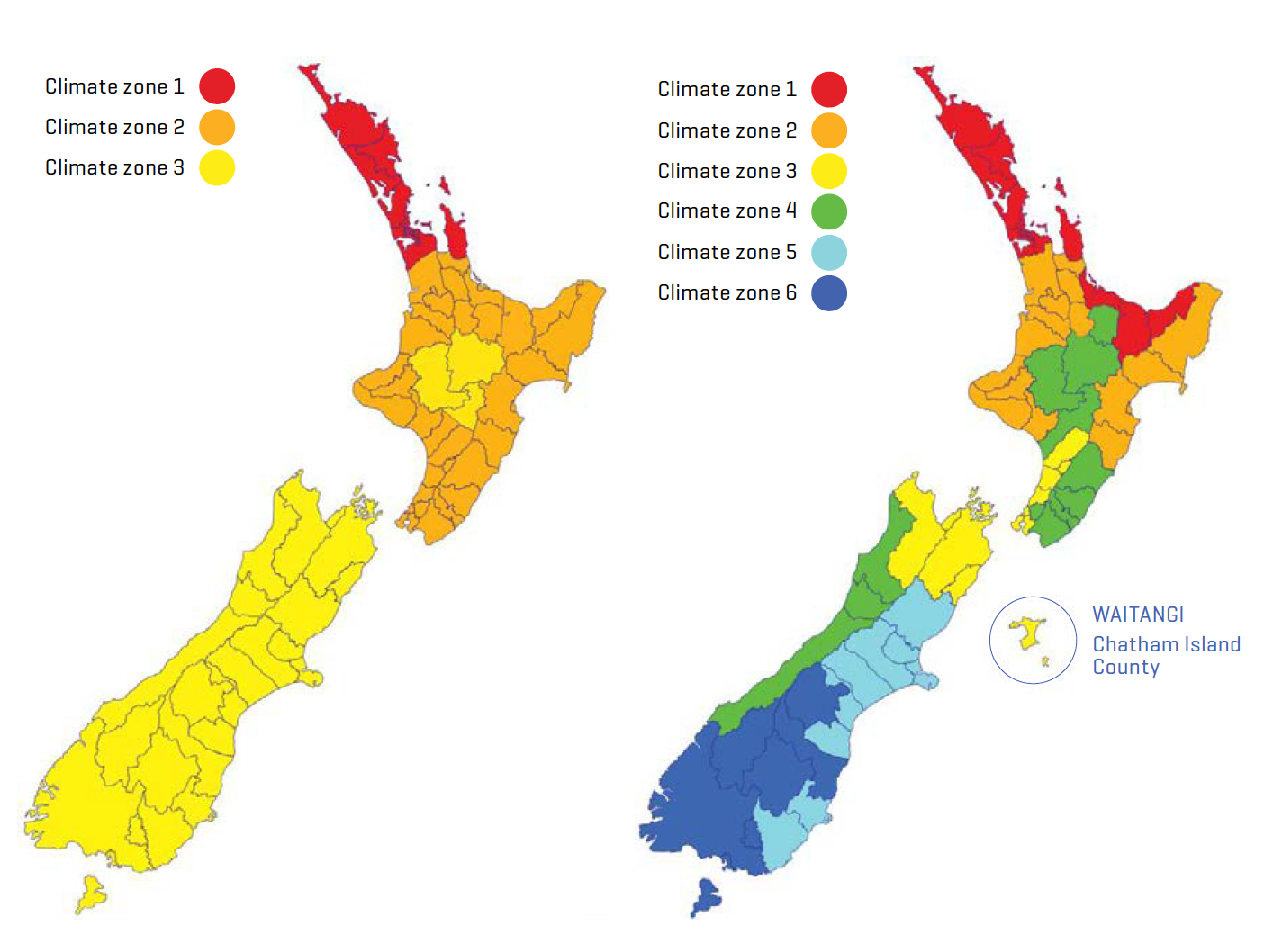 nz climate zones