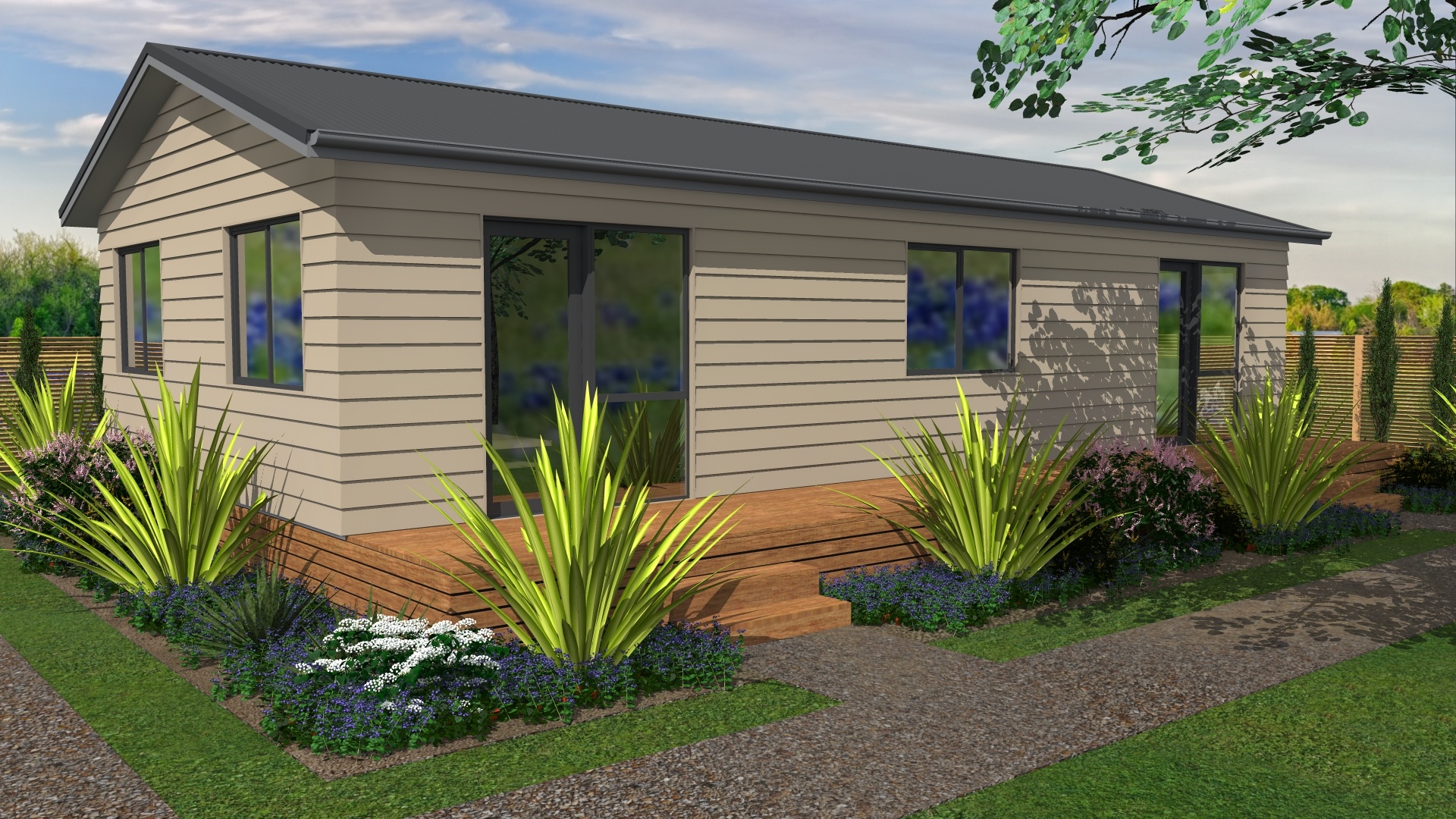 staff housing for two farm workers