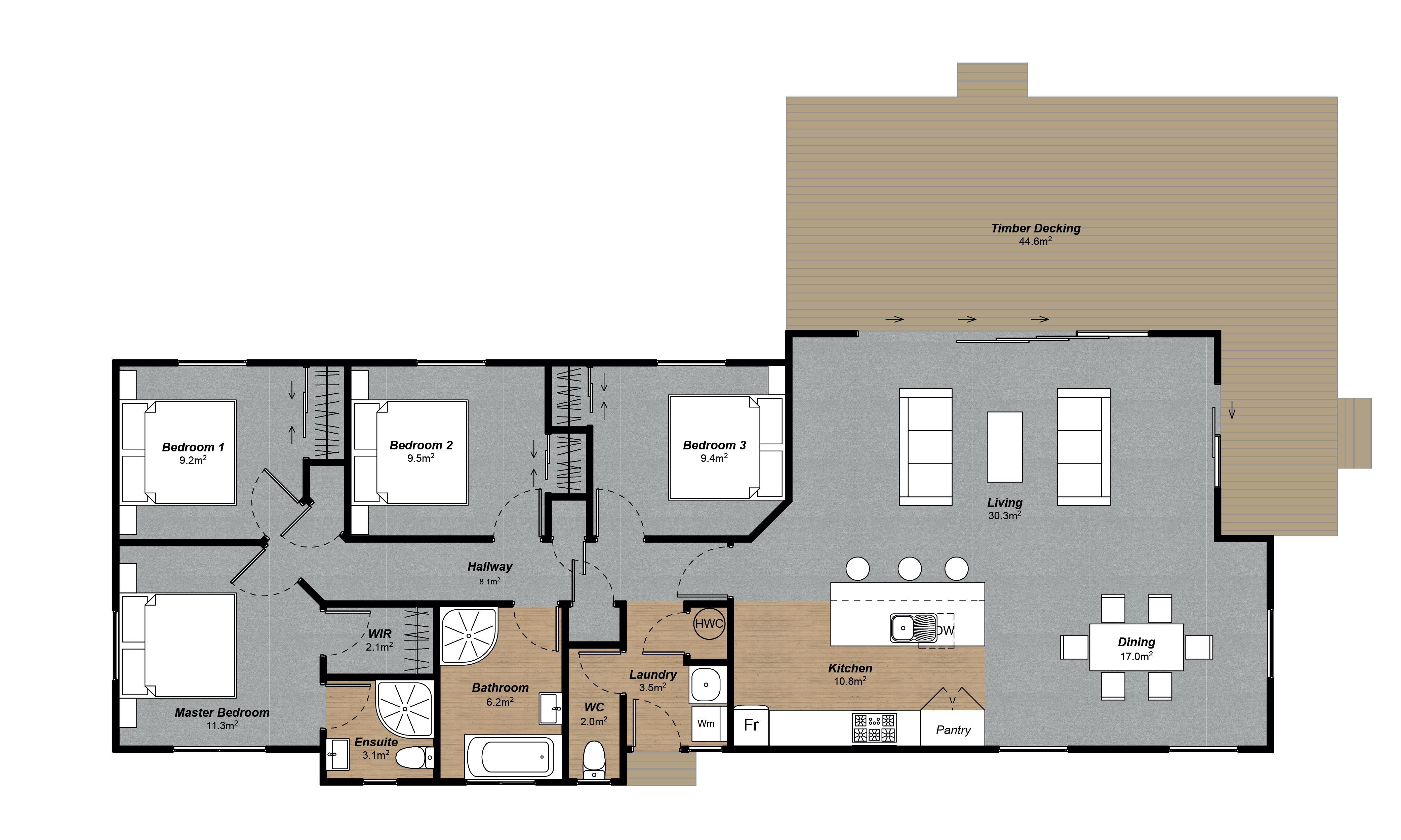 Hillcrest Floorplan