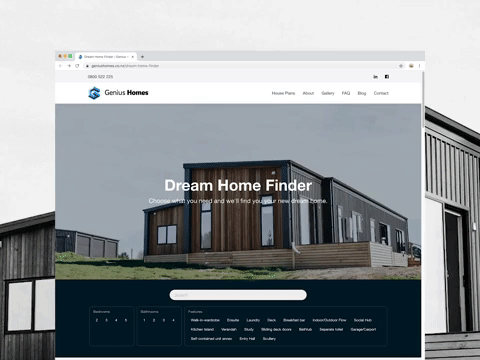 Genius 2 Bedroom Prefabricated Houses