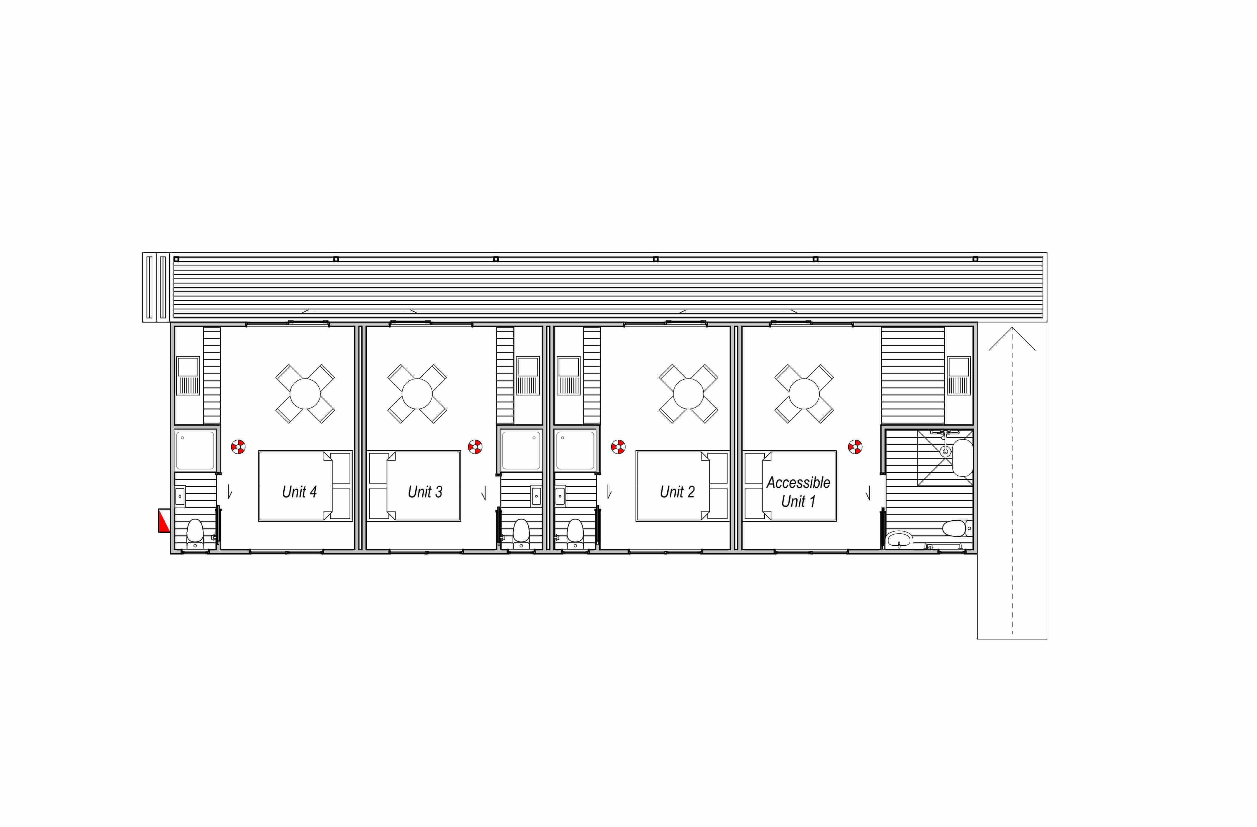 Accommodation complex 1 - Genius Homes Floor plan