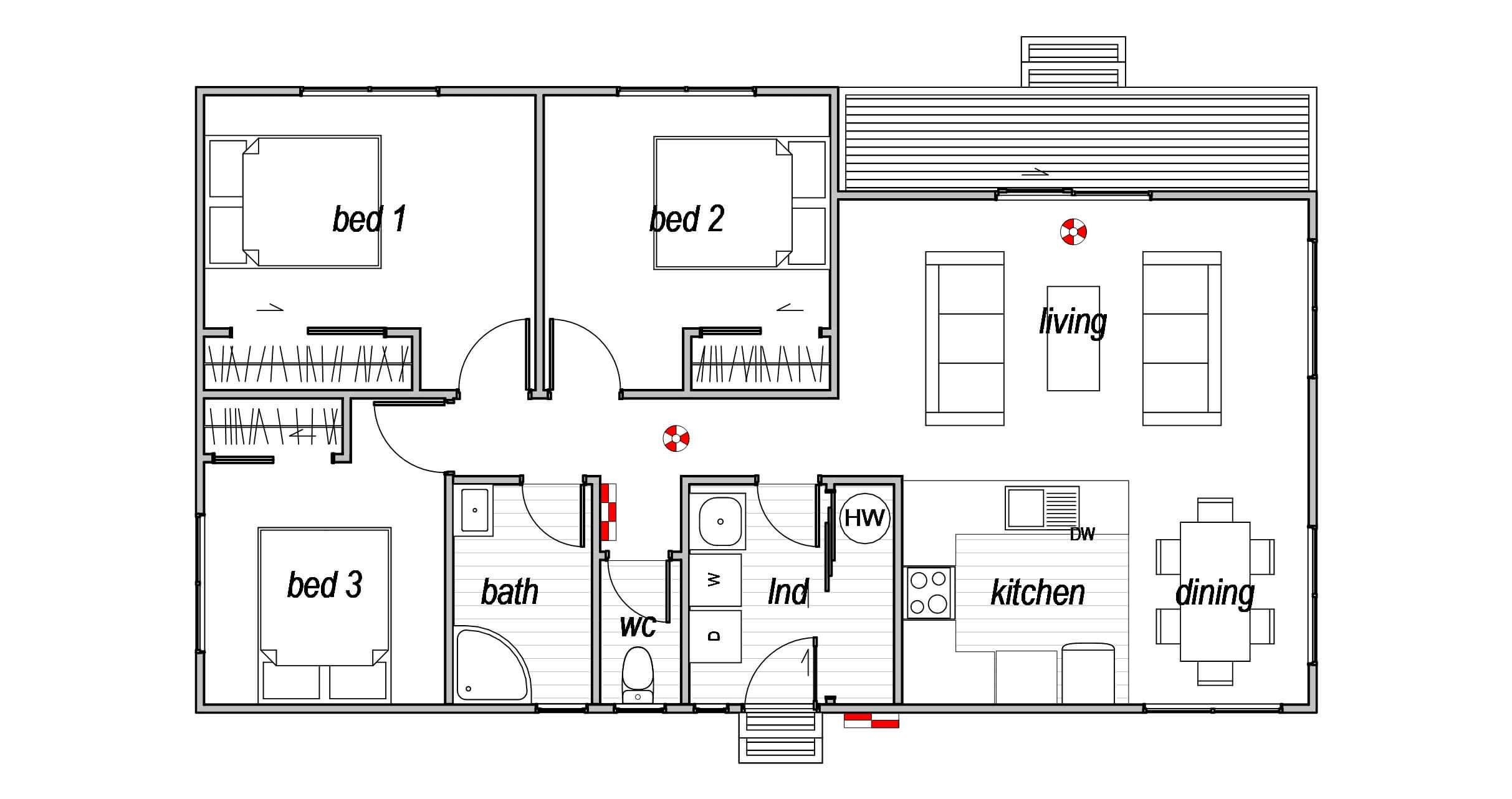 2IC Home - Floor Plan